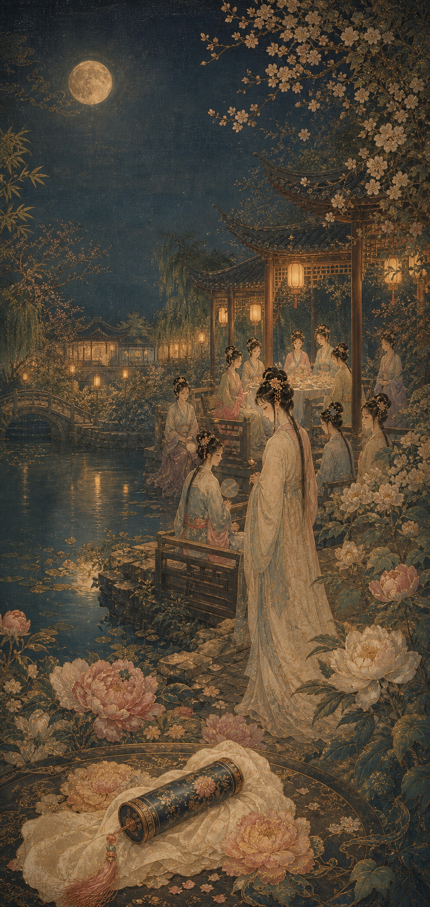 群芳花签作品封面